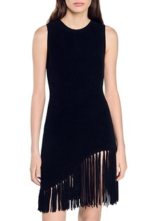 Sandro Vanessa Fringed Dress