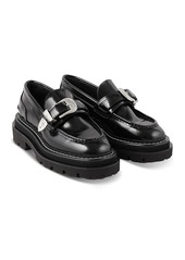 Sandro Women's Deilan Slip On Buckled Loafer Flats