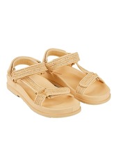 Sandro Women's E24 Raffia Strappy Sandals