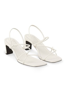 Sandro Women's Faye Square Toe Strappy Slingback Sandals