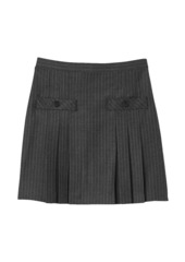 Sandro Short Striped Skirt