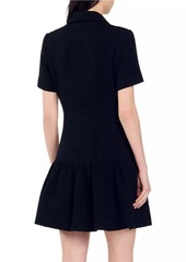 Sandro Short Tweed Dress