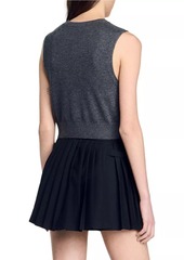 Sandro Sleeveless Jumper