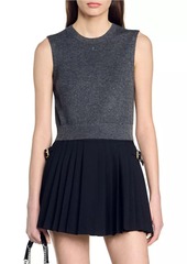 Sandro Sleeveless Jumper