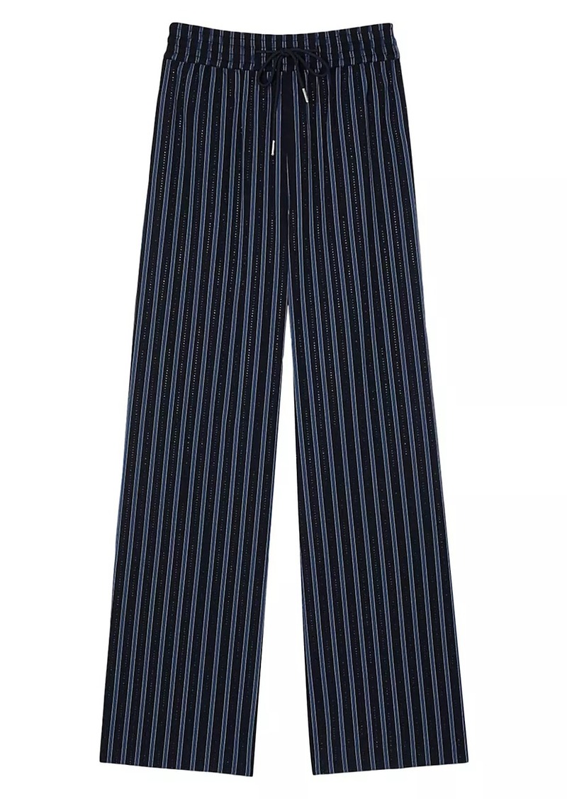 Sandro Striped Trousers