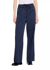 Sandro Striped Trousers