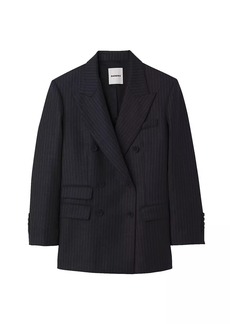 Sandro Stripy Suit Blazer