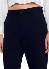 Sandro Technical Material Trousers