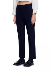 Sandro Technical Material Trousers