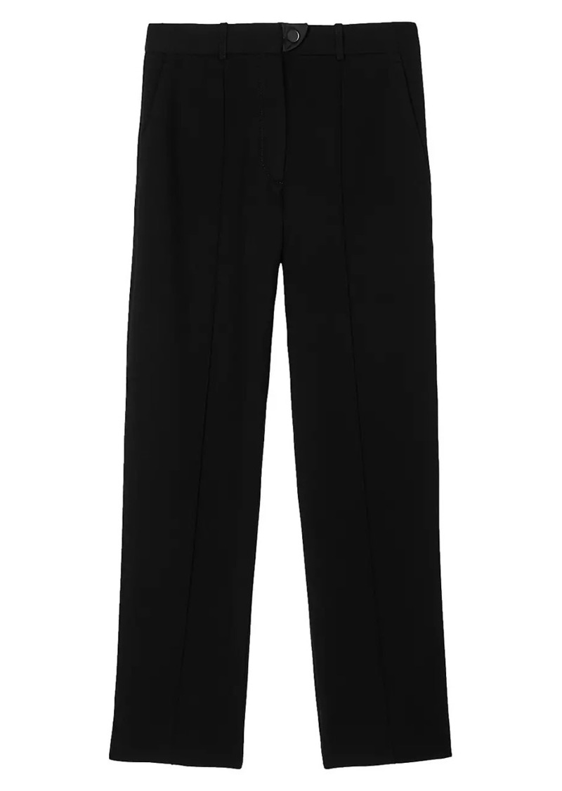 Sandro Technical Material Trousers