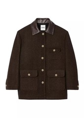 Sandro Tweed Coat