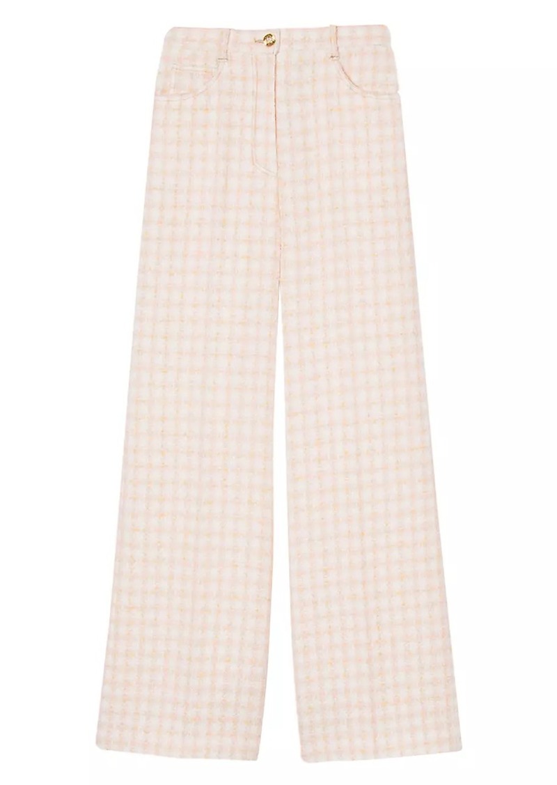 Sandro Tweed Trousers