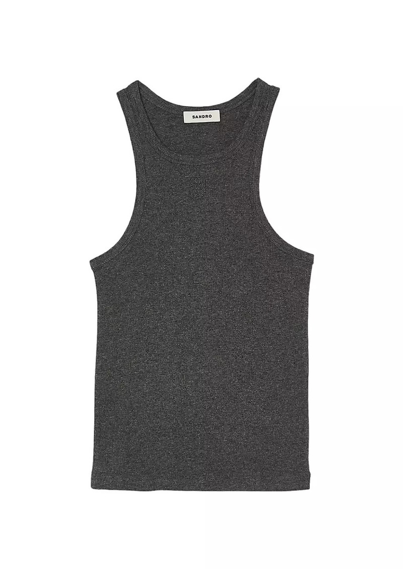 Sandro Vest Top with American Armholes