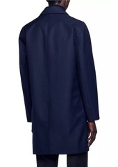 Sandro Waterproof Technical Fabric Coat