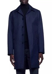 Sandro Waterproof Technical Fabric Coat