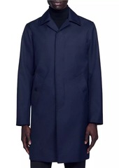 Sandro Waterproof Technical Fabric Coat