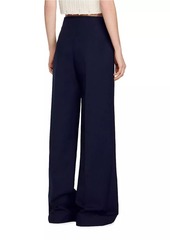 Sandro Wide-Leg Trousers