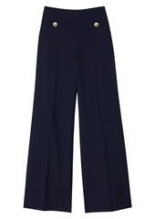 Sandro Wide-Leg Trousers