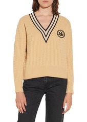 sandro V-Neck Sweater
