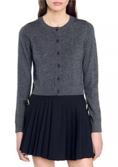 Sandro Wool and Cashmere Cardigan