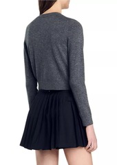 Sandro Wool and Cashmere Cardigan