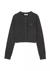 Sandro Wool and Cashmere Cardigan