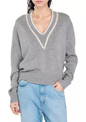 Sandro Wool and Cashmere Jumper