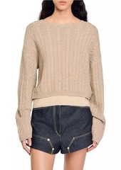 Sandro Wool and Cashmere Jumper