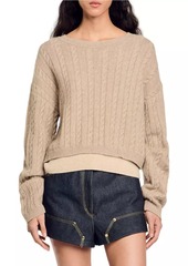 Sandro Wool and Cashmere Jumper