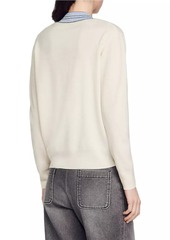 Sandro Wool and Cashmere Jumper