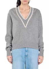 Sandro Wool and Cashmere Jumper