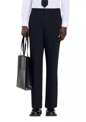 Sandro Wool Suit Trousers