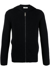 Sandro zip-up hooded cardigan