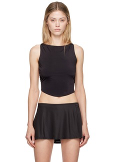 Sandy Liang Black Rodin Tank Top