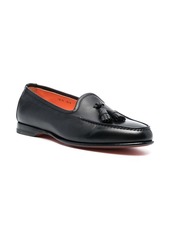 Santoni Andrea tassel-detail leather loafers