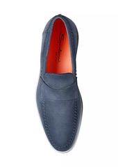 Santoni Atlantis Suede Loafers