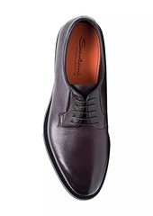 Santoni Colin Leather Oxford Shoes