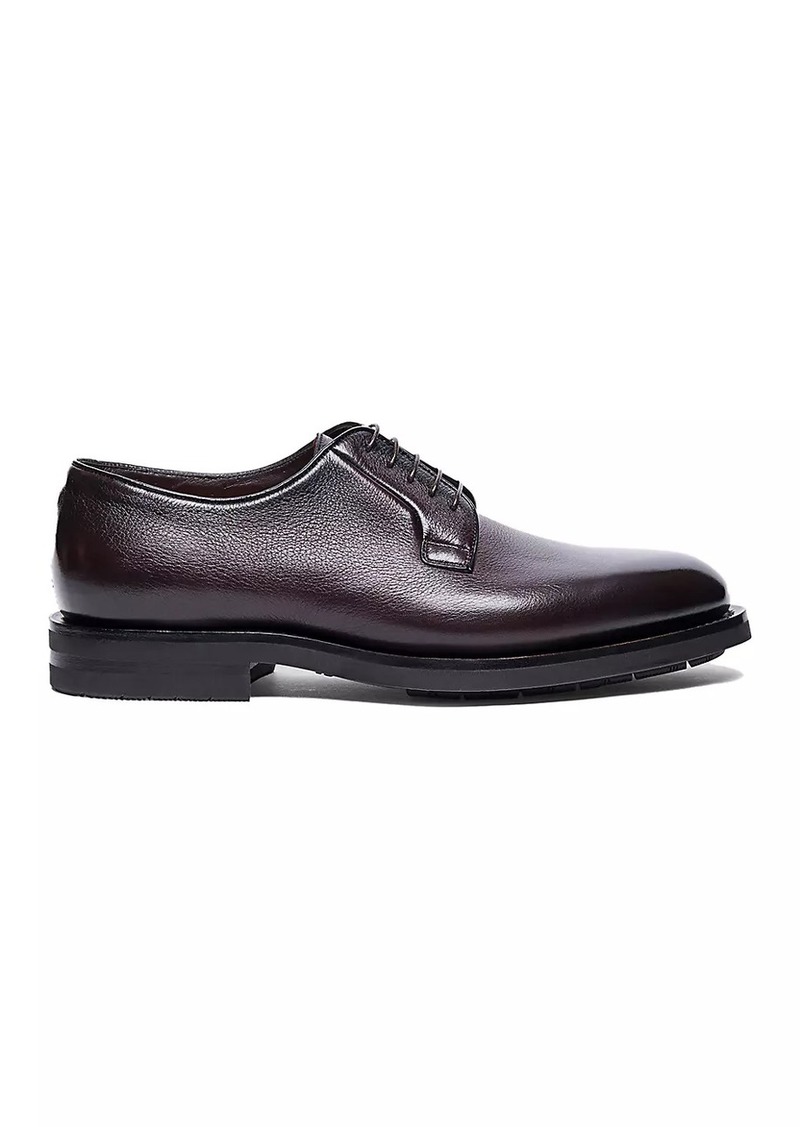 Santoni Colin Leather Oxford Shoes