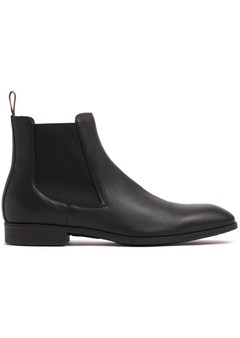 Santoni Detoxify Leather Boots