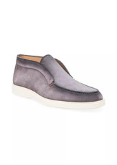 Santoni Detroit Suede Loafers