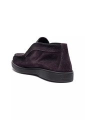 Santoni Dragon Shearling-Lined Chukkas