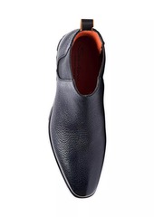 Santoni Everard Grained Leather Boots