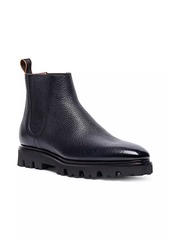 Santoni Everard Grained Leather Boots