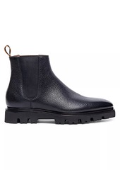 Santoni Everard Grained Leather Boots