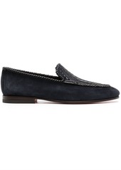 Santoni Gough interwoven-design loafers