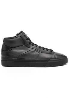 Santoni high-top lace-up sneakers