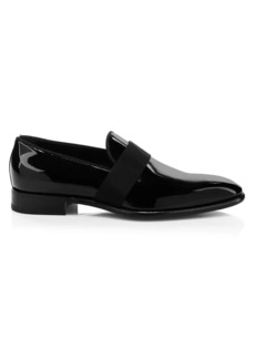 Santoni Isomer Patent Leather Loafers