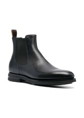 Santoni leather Chelsea boots