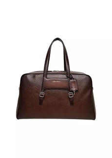 Santoni Leather Duffel Bag