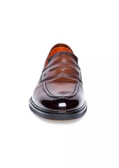 Santoni Leather Loafers